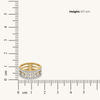 Constant Companion Pure Gold Lab Grown Diamond Ring