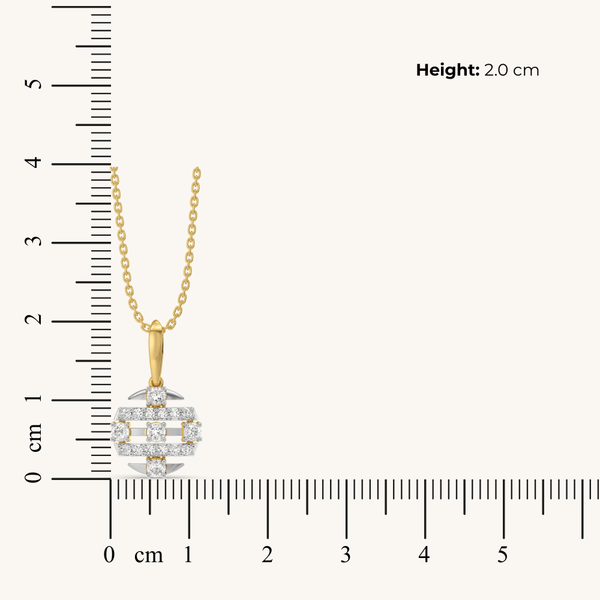 Core Connection Lab Grown Diamond Pendant