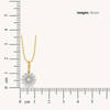 Bloom Pure Gold Lab Grown Diamond Pendant