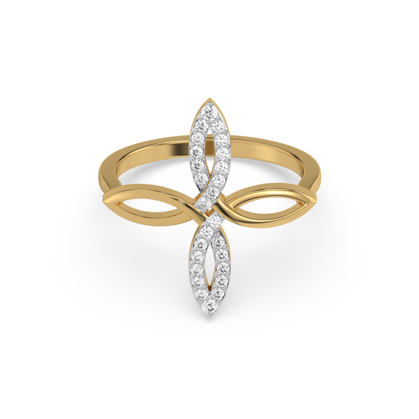 Lukson Duo Fleur Lab Grown Diamond Fashion Ring