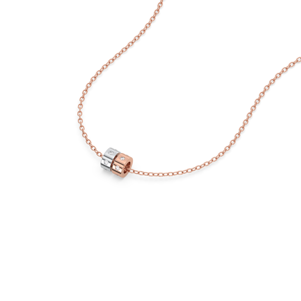 Lukson Duo Harmony Lab Grown Diamond Pendant Necklace