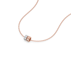 Duo Harmony - Lab Diamond Pendant Necklace