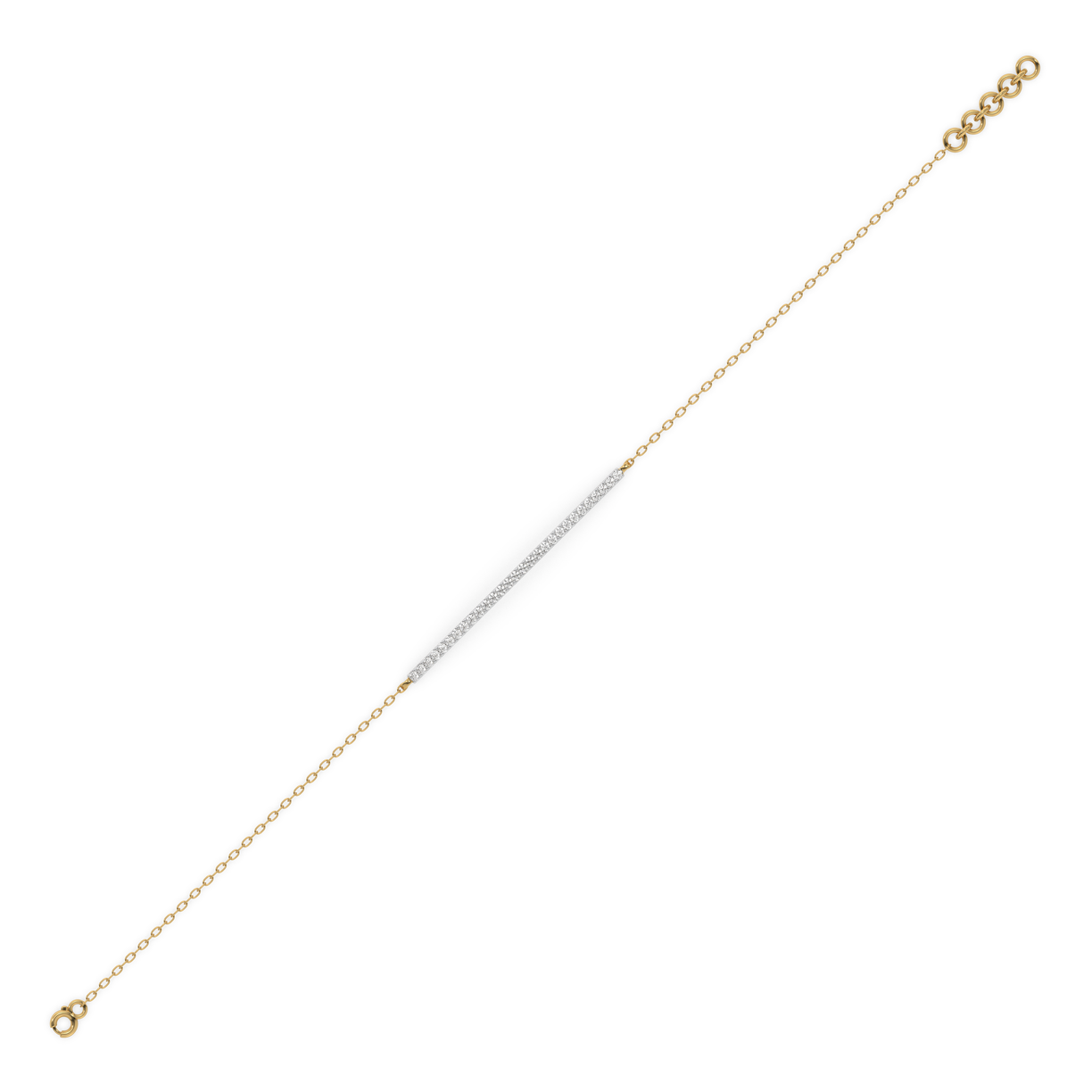 Row of Radiance - Lab Diamond Bracelet