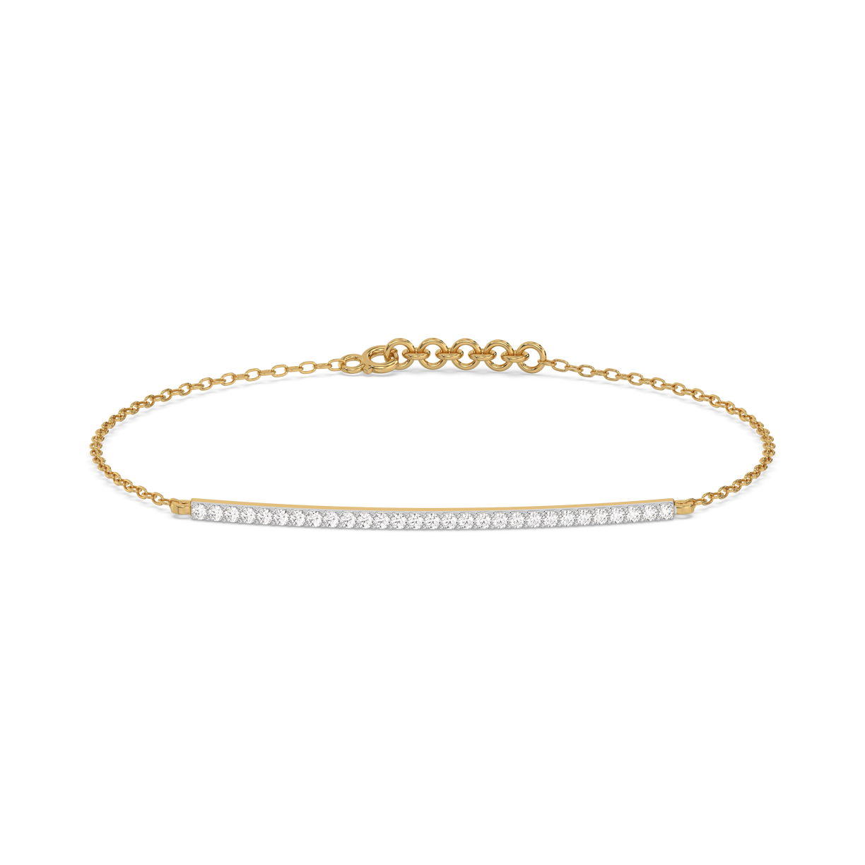 Row of Radiance - Lab Diamond Bracelet