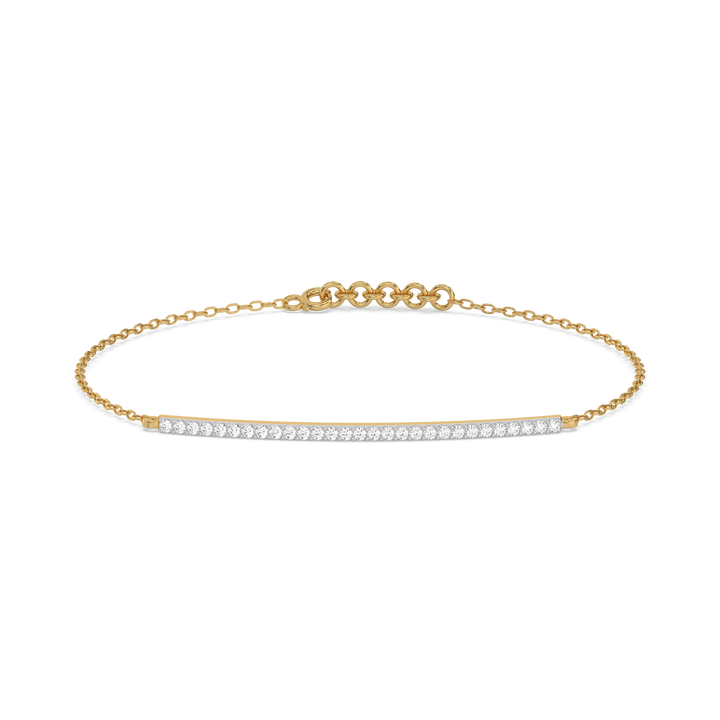 Row of Radiance - Lab Diamond Bracelet