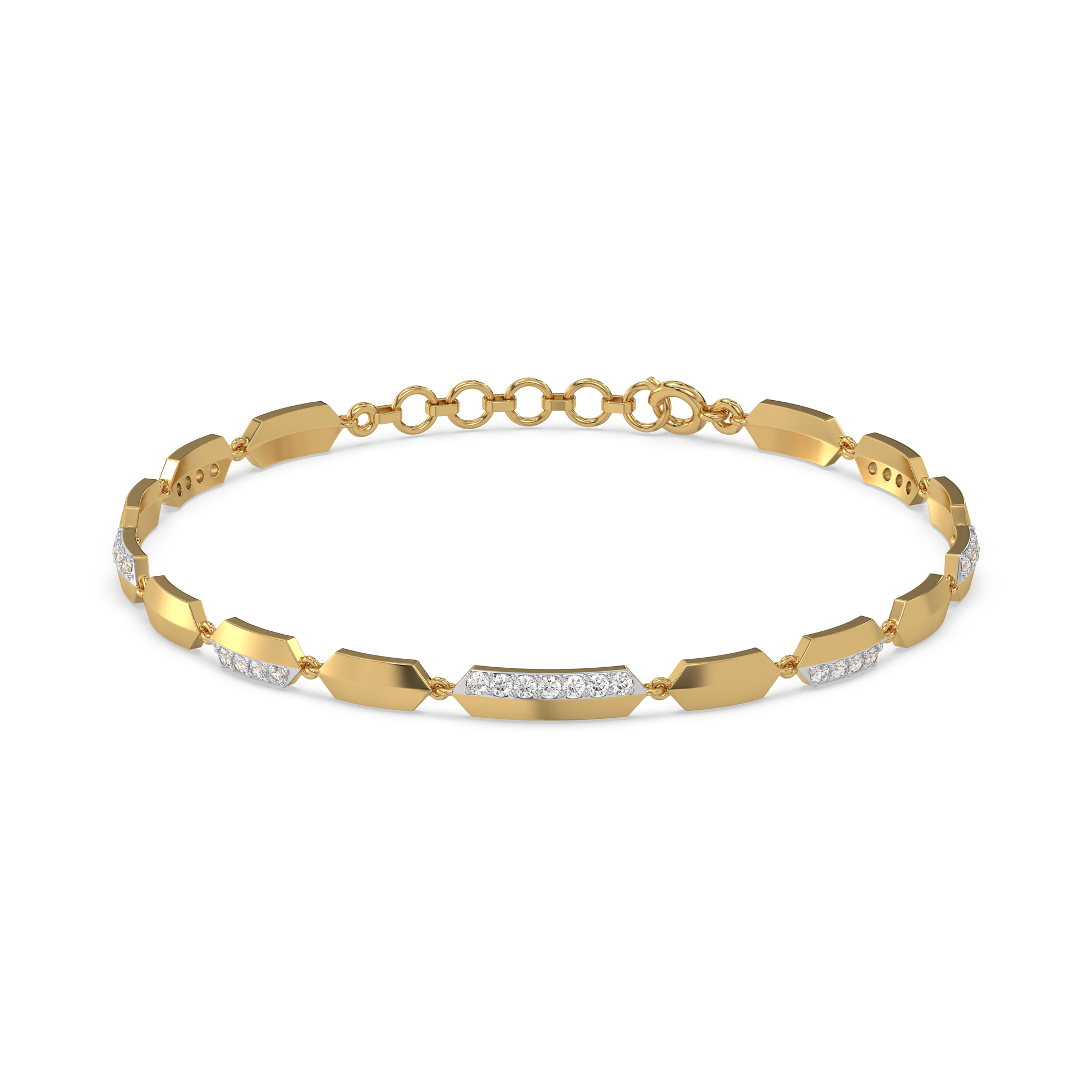 Power Play - Lab Diamond Bracelet