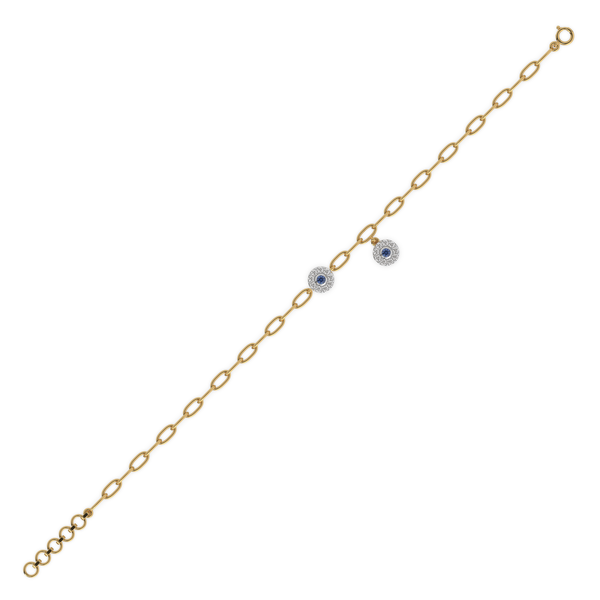 Eternal Glow - Lab Grown Diamond Charm Bracelet