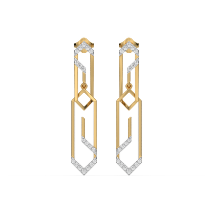 Groove Rhythm Drop Earrings