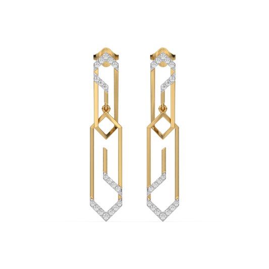 Groove Rhythm Drop Earrings