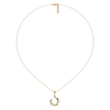 Cocktail Swirl Lab Grown Diamond Pendant Necklace Online - Lukson