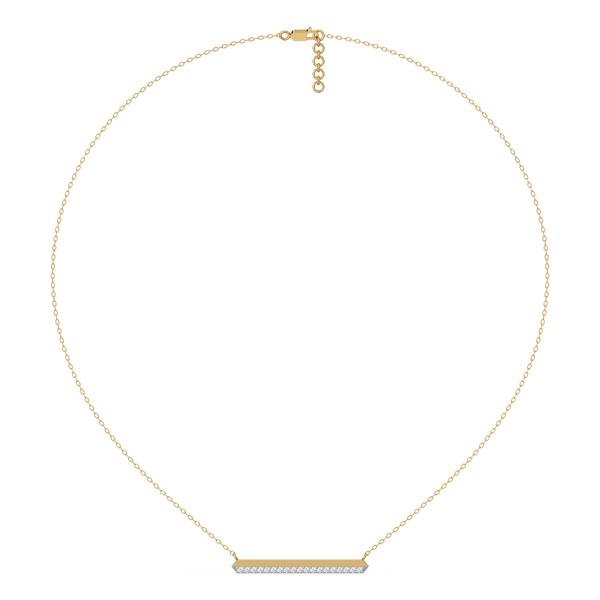 Power Play Lab Grown Diamond Necklace for Women - Lukson