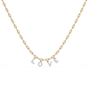  Endless Love Letter Lab Grown Diamond Charm Necklace - Lukson