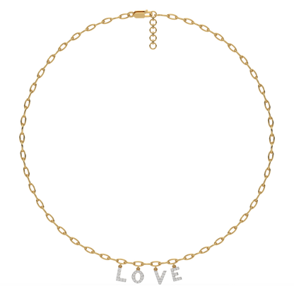 Love Letters Charm Necklace