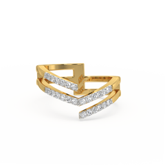 Edge Bold - Lab Diamond Cocktail Ring
