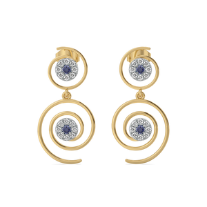 Evil Eye Elixir - Lab Diamond Drop Earrings