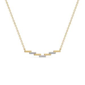 Floating Staircase - Lab Diamond Necklace