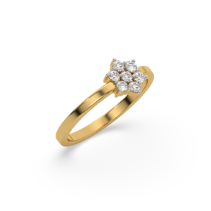 Floral Essence - Lab Diamond Ring
