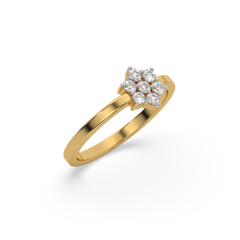 Floral Essence - Lab Diamond Ring