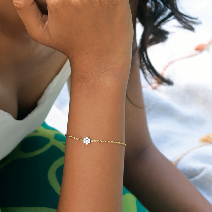 Floral Essence - Lab Grown Diamond Bracelet
