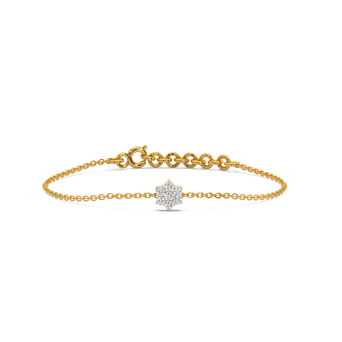 Floral Essence - Lab Grown Diamond Bracelet