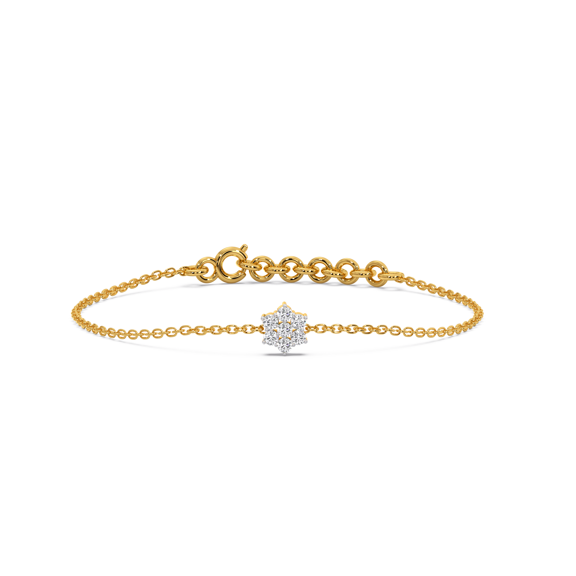Floral Essence - Lab Grown Diamond Bracelet