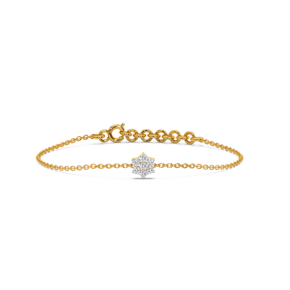 Floral Essence - Lab Grown Diamond Bracelet