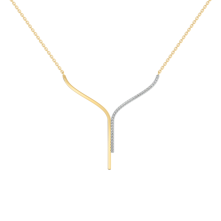 Glam Chic - 18kt Gold Vermeil Lab Grown Diamond Necklace