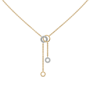 Circle of Dazzle - Lab Diamond Necklace