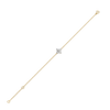 Tri-Shine - Pure Gold Lab Diamond Bracelet