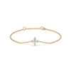 Tri-Shine - Pure Gold Lab Diamond Bracelet