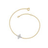 Tri-Shine - Pure Gold Lab Diamond Bracelet