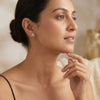 Twilight Dew - Pure Gold Lab Diamond Stud Earrings