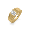 Quiet Strength - Pure Gold Lab Diamond Men's Ring