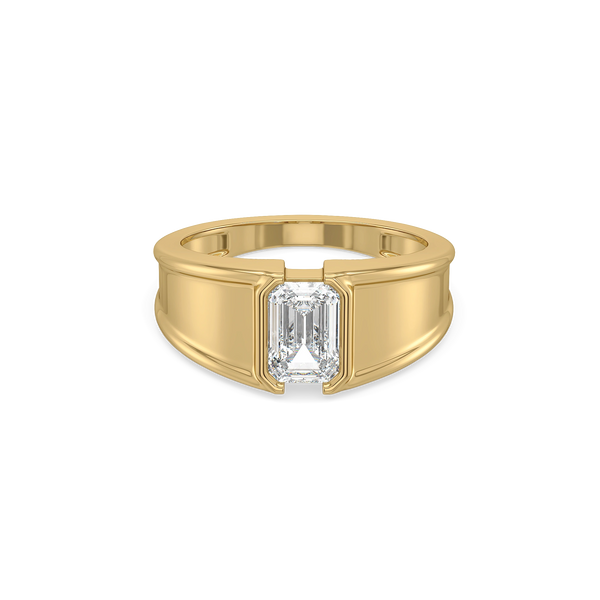 Quiet Strength - Pure Gold Lab Diamond Men's Ring