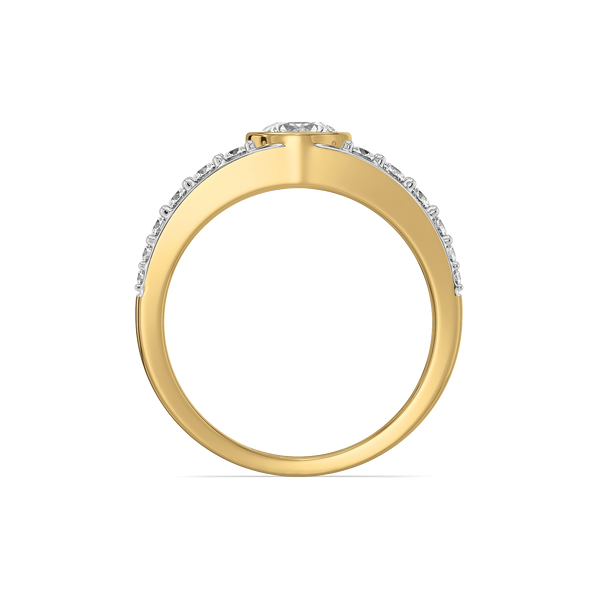 The Highline – Pure Gold Lab-Grown Diamond Men's Ring