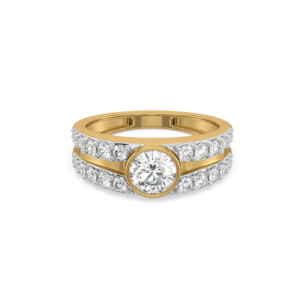 The Highline – Pure Gold Lab-Grown Diamond Men's Ring