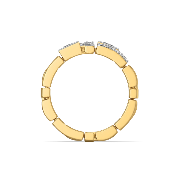 Stronghold - Pure Gold Lab Diamond Men's Ring