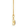 Celeste Dew 14k Gold - Lab GrownDiamond Pendant Online - Lukson 