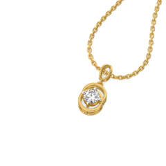 Celeste Dew - Pure Gold Lab Diamond Pendant