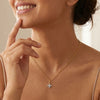 Tri-Shine - Pure Gold Lab Diamond Pendant