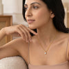 Tender Glow Solitaire - Pure Gold Lab Diamond Pendant