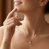 Purely One Solitaire - Pure Gold Lab Diamond Pendant