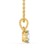 Tender Glow Solitaire - Lab Grown Diamond Pendant Online- Lukson 
