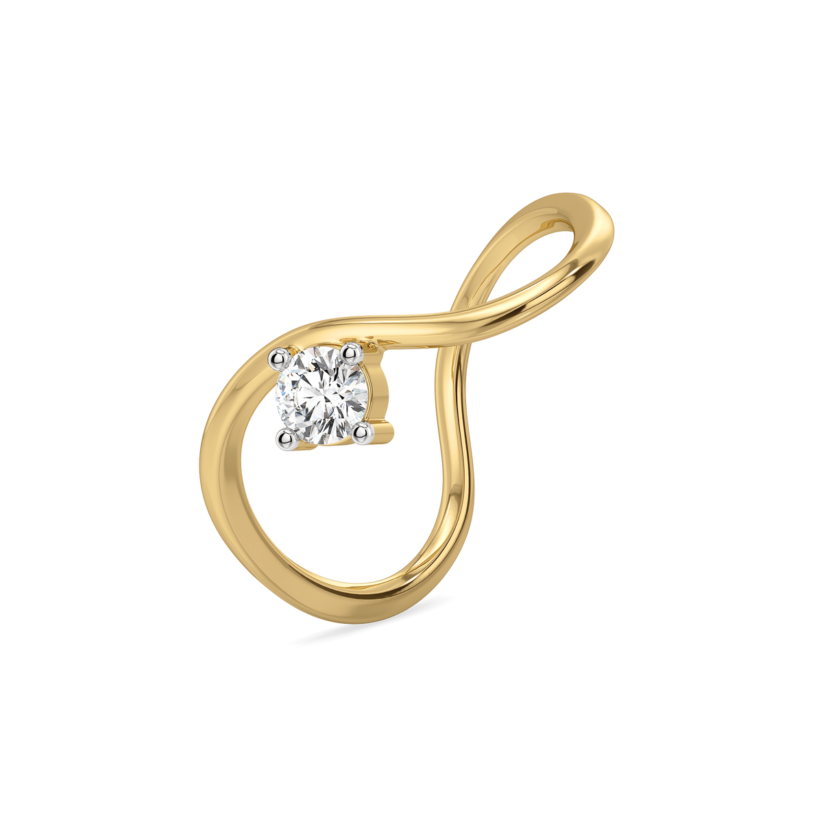 Celeste Dew Solitaire - Pure Gold Lab Diamond Fashion Ring