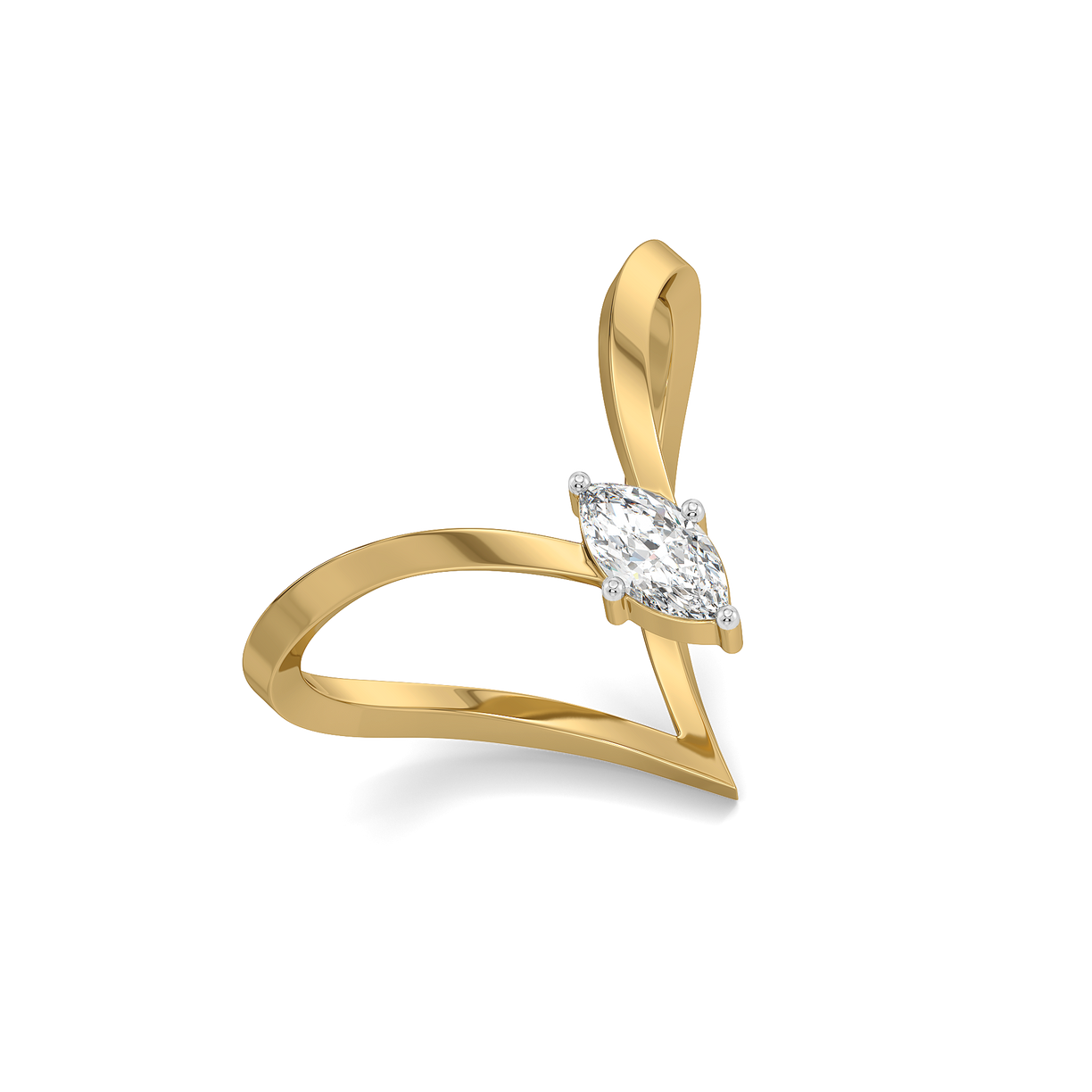 Astra Marquise - Pure Gold Lab Diamond Vanki Ring