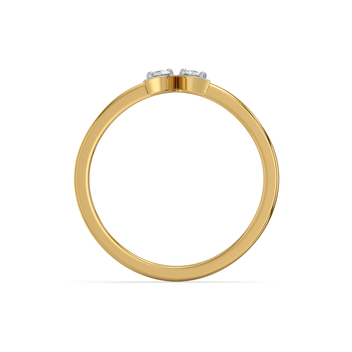 Daffodil Flora - Pure Gold Lab Diamond Fashion Ring