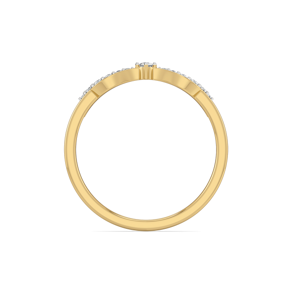 Lukson Featherlight Grace 14K Gold Lab Grown Diamond Ring in India