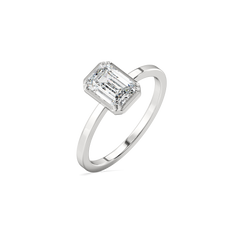 Echo of Emerald - Pure Gold Lab Diamond Ring