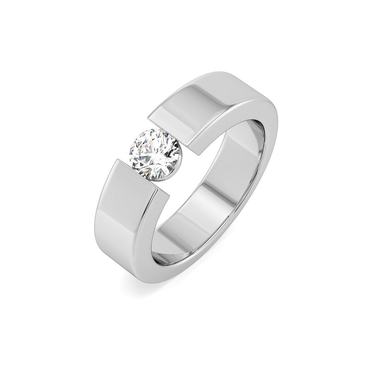 Sol Band - Lab Diamond Men's Ring
