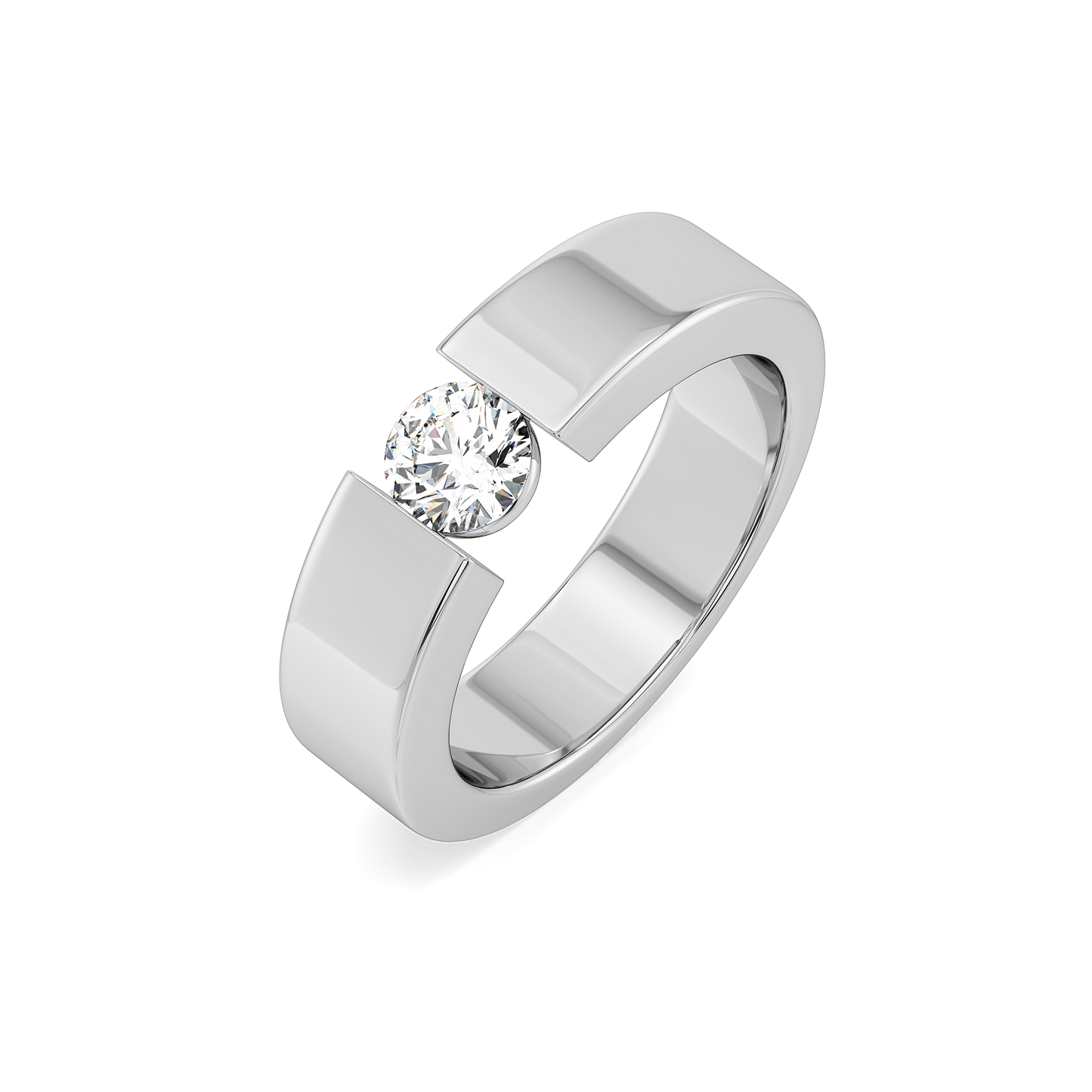Sol Band - Lab Diamond Men's Ring